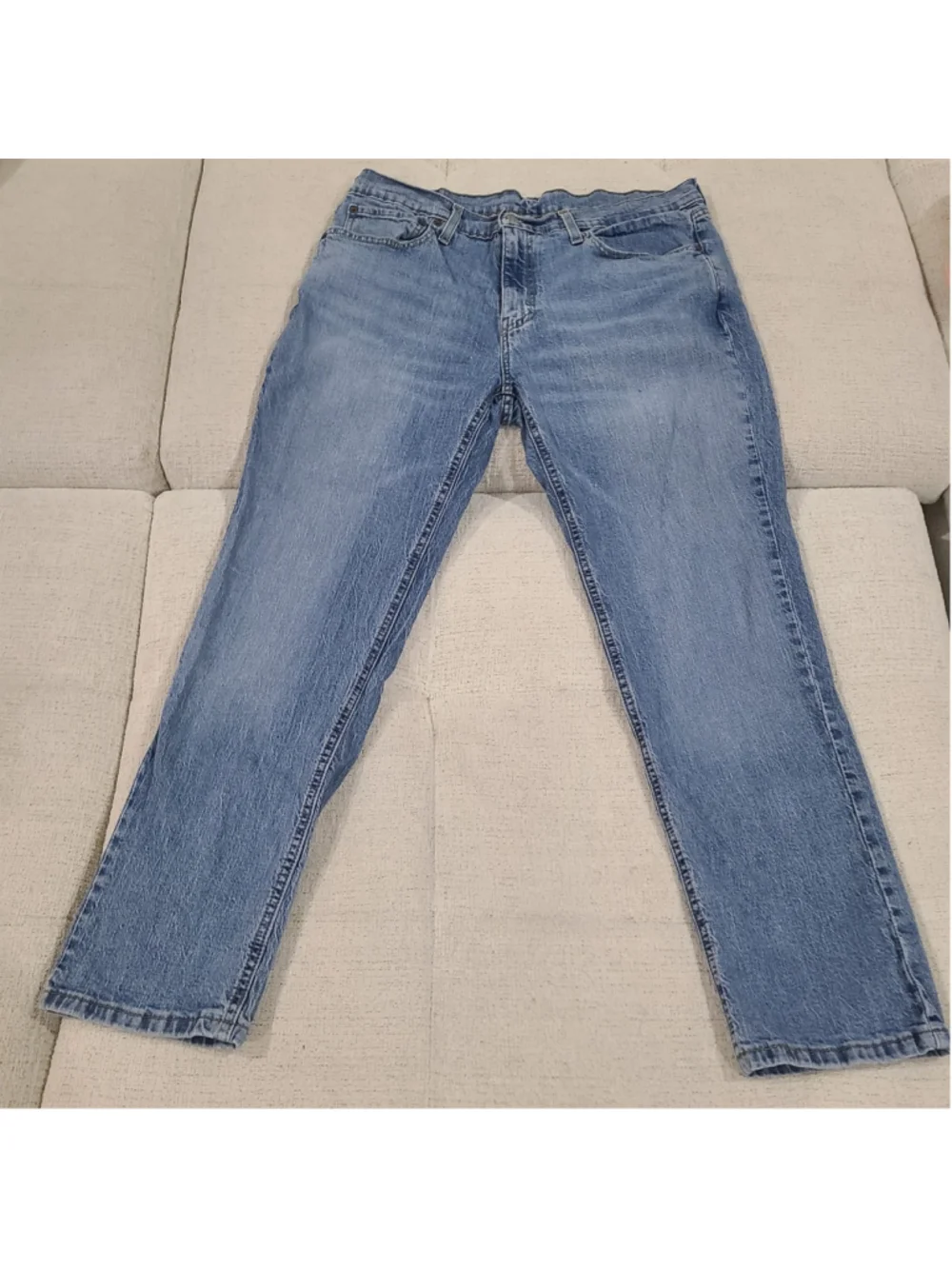 Levis 541 Athletic Taper Fit Jeans Mens 34x30 Blue Medium Wash Stretch Flex